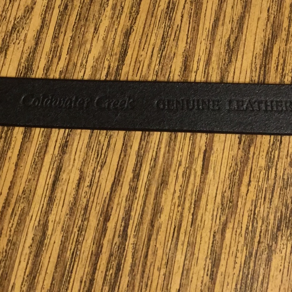 Gorgeous Coldwater Creek leather belt - Picture 4 of 6